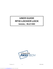 PASSTECH BLE100 User Manual