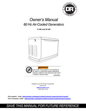 DR Power DR PRO-11KW Owner's Manual