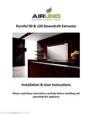Air Uno Parsifal 90 Installation & User's Instructions