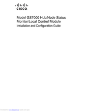 Cisco GS7000 Installation And Configuration Manual