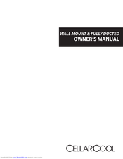 CellarCool 3500 Condenser Owner's Manual