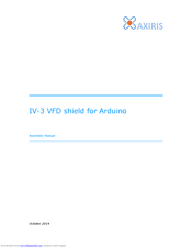 Axiris Arduino Assembly Manual