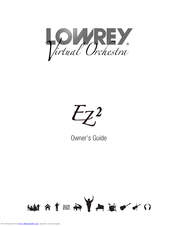 Lowrey Virtual Orchestra EZ2 Owner's Manual