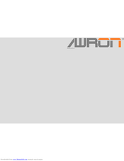 Awron F13DGA Operating Instructions Manual