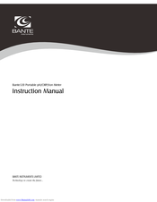 BANTE Bante320 Instruction Manual