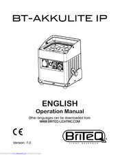 Briteq BT-AKKULITE IP Operation Manual