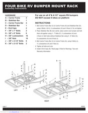Swagman 80600 Assembly Instructions