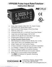 YOKOGAWA YPP6300- YPP6300-6H2 Instruction Manual