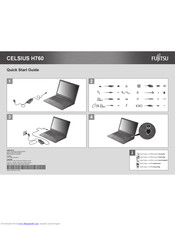 Fujitsu CELSIUS H760 Quick Start Manual