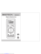 Mastech MS8321C Manual