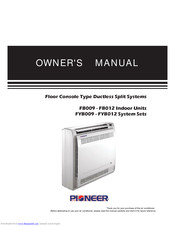 Pioneer FB012 Owner's Manual
