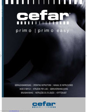 cefar PRIMO EASY Operating Instructions Manual