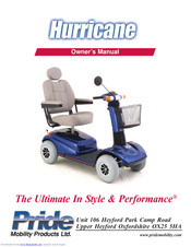 Pride Mobility Hurricane SCUK4500 Owner's Manual