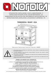 LA NORDICA TermoRosa Ready D.S.A Instructions For Installation, Use And Maintenance Manual