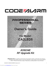 Code Alarm AS9234E Owner's Manual