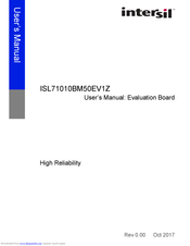 Intersil SL71010BM50EV1Z User Manual