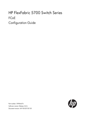 HP FlexFabric 5700 series Configuration Manual