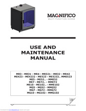 Magnifico ME102X Use And Maintenance Manual