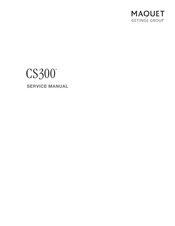 Maquet Datascope CS300 Service Manual