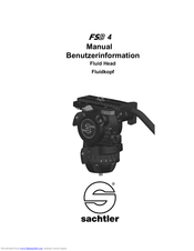Sachtler FSB 4 Manual