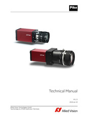 Allied Vision Technologies Pike F-032B Technical Manual