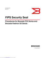 Brocade Communications Systems FCX 648S-HPOE Manual
