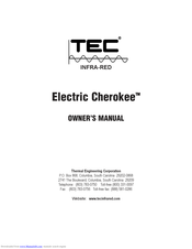 TEC Infra-red Electric Cherokee CH-10EL Owner's Manual