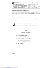 Senton Senton 4313382 Instructions Manual