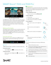 Smarttech SMART Board 7000 series Manual