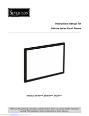 Severtson DF1610 Series Instruction Manual
