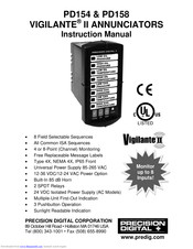 Precision Digital Corporation PD154 Instruction Manual