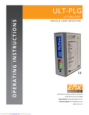 EMX Industries, Inc. ULT-PLG ULTRALOOP Operating Instructions Manual