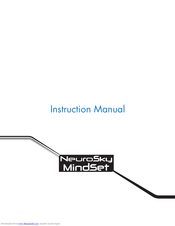 NeuroSky MindSet Instruction Manual