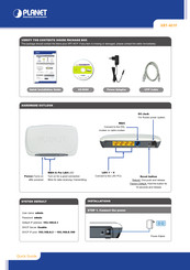 PLANET XRT-401F Installation Manual