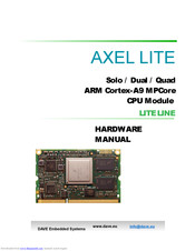 Dave Embedded Systems AXEL LITE Hardware Manual