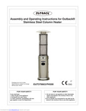 Outback OUT370663/PH500 Assembly And Operating Instructions Manual