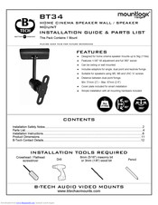 B-Tech BT34 Installation Manual & Hardware Manual