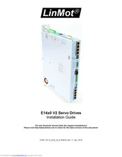 LinMot E1450-PL-QN-0S Installation Manual