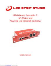 LED Strip Studio LED Ethernet Controller 3 User Manual