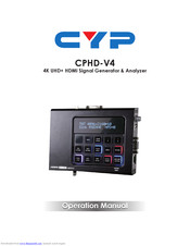 CYP CPHD-V4 Operation Manual