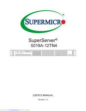 Supermicro SuperServer 5019A-12TN4 User Manual
