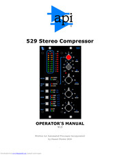 Automated Processes, Inc. 529 Operator's Manual