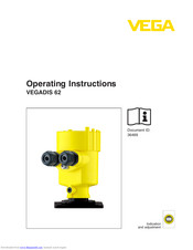 Vega VEGADIS 62 Operating Instructions Manual