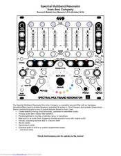 4ms Pany Spectral Multiband Resonator Manuals Manualslib