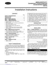 Carrier ComfortLink 30HXA186 Installation Instructions Manual