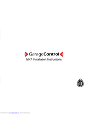 Double Apex MK7 Garage Control Installation Manual
