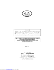 ZTC 303 Manual