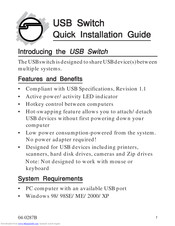 SIIG US22 Series Quick Installation Manual