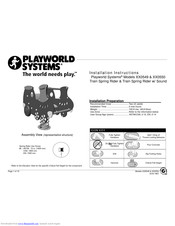 Playworld Systems XX0550 Installation Instructions Manual