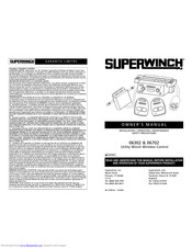 Superwinch 06302 Owner's Manual